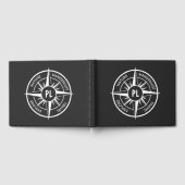 Livre D'or Monographie d'emblème de compas noir et blanc (Complet)