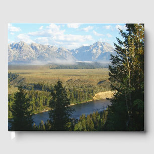 Livre D'or Montagnes et rivière de Jackson Hole