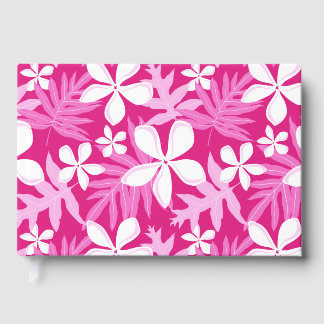 LIVRE D'OR MOTIF DE TIARE EN ROSE