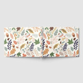 Livre D'or Motif des feuilles automnales (Complet)