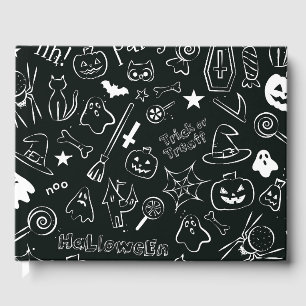 Livre D'or Motif d'Halloween