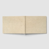 Livre D'or Motif Faux burlap (Complet)