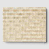 Livre D'or Motif Faux burlap (Verso)
