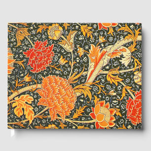 Livre D'or Motif floral vintage William Morris Cray