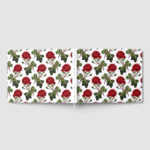 Livre D'or Motif Rose Red Long Stem (Complet)