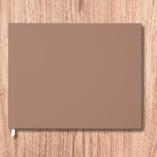 Livre D'or Mousse au Moka Tendance Élégant Uni 
