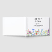 Livre D'or Multihued Wildflower Baby Shower Celebration (Complet)