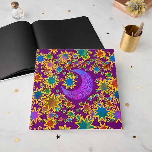 Livre D'or Mystic Moon Magic (Recto ouvert)