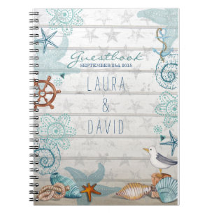 Livre d'or Nautical Beach Wedding
