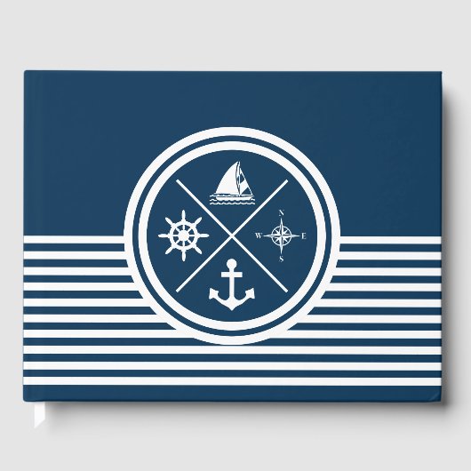 Livre D'or Nautical themed design (Recto)