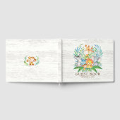 Livre d'or Neutral Safari Jungle Baby shower (Complet)