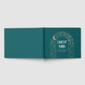 Livre D'or Night Sky Stars Celestial Turquoise Mariage (Complet)