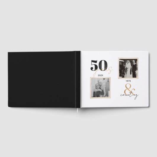 Livre D'or Noces d'Or Alors & Maintenant 50 ans (Complet)