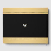 Livre D'or Noces d'or - Anniversaire de mariage d'or (Verso)