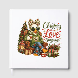 Livre D'or Noël est mon langage de l'amour