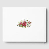 Livre D'or Noël Rouge blanc Mariage (Verso)