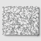 Livre d'or noir de marbre funéraire livre d'invité (Verso)