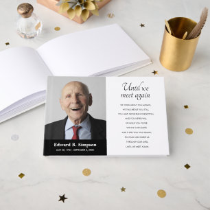 Livre D'or Noir jusqu'à ce que nous nous rencontrions à nouve