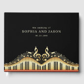 Livre D'or Notes musicales et Clef (Recto)