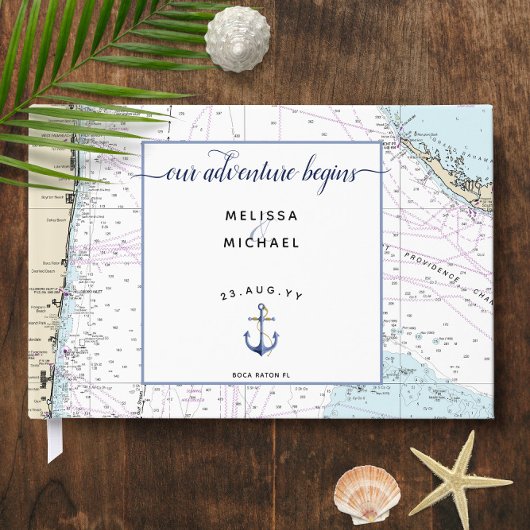 Livre D'or ⚓️ Notre aventure commence Floride Mariage nautiqu