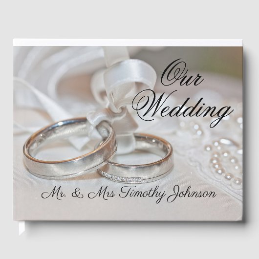 Livre D'or Notre Coussin Mariage (Recto)