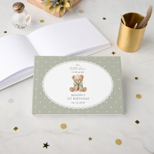 Livre D'or Nounours, Arc, Taches Vertes, Premier Anniversaire