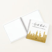 Livre d'or NYC Skyline Gold Destination Wedding (Intérieur)