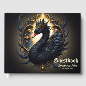 Livre D'or Obsidian Swan of Silent Grace – Dark Fantasy  (Recto)