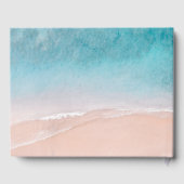 Livre D'or Ocean Beach Palm Tree Mariage (Verso)