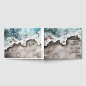 Livre D'or Océan rustique | Mariage de destination plage (Complet)