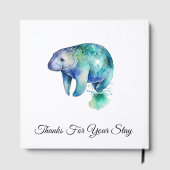 Livre D'or Ocean Whisper Manatee, custom (Verso)