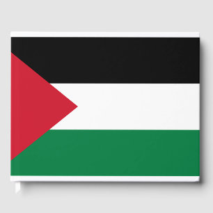 Livre D'or officiellement le drapeau de l'État de Palestine