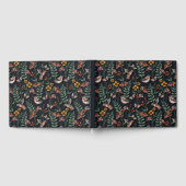 Livre D'or Oiseaux du jardin foncé et papillons (Complet)