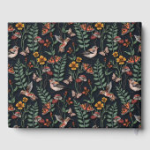 Livre D'or Oiseaux du jardin foncé et papillons (Verso)