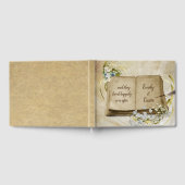 Livre D'or Old Wedding Album with Feather Pen (Complet)