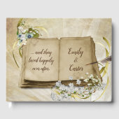 Livre D'or Old Wedding Album with Feather Pen (Recto)