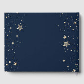 Livre D'or Or Céleste Soleil Étoiles (Verso)