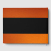 Livre D'or Orange Brûlé Personnalisé (Verso)