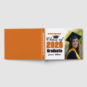 Livre D'or Orange Class of 2026 Graduation Photo (Complet)