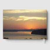Livre D'or Orange Seascape Sunset Retirement (Verso)