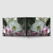 Livre D'or Orchidées blanches et violettes (Complet)