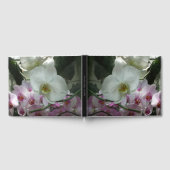 Livre D'or Orchidées blanches et violettes (Complet)