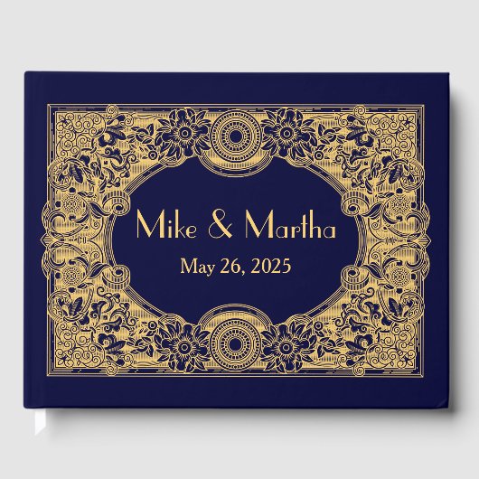 Livre d'or ornemental Elegant (Recto)