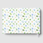 Livre D'or Oubliez-Moi-Pas Les Marguerites Mariage Floral (Verso)