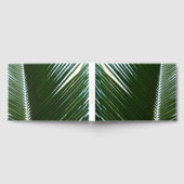 Livre D'or Overlapping Palm Fronds Tropical Green Abstract (Complet)