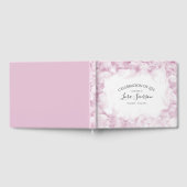 Livre D'or Pale rose Hydrangeas Célébration de la vie (Complet)