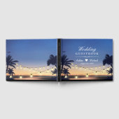 Livre D'or Palm Beach String Lumières Destination Mariage (Complet)