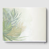 Livre D'or Palme d'or Tropical Feuille été (Verso)