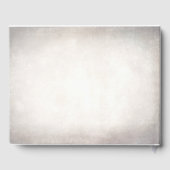 Livre D'or Pampas Espagnol Mariage Grass et Verdure (Verso)