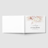 Livre D'or Pampas Grass et Anthuriums blancs Mariage (Complet)